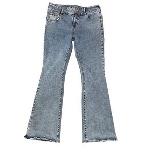 Vintage PacSun Y2K Low Rise Bootcut Jeans‎ Stretch Medium Wash Sz 30